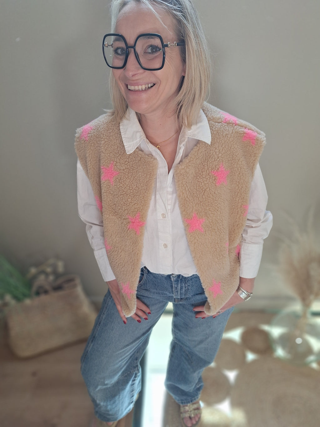 Gilet  Céleste
