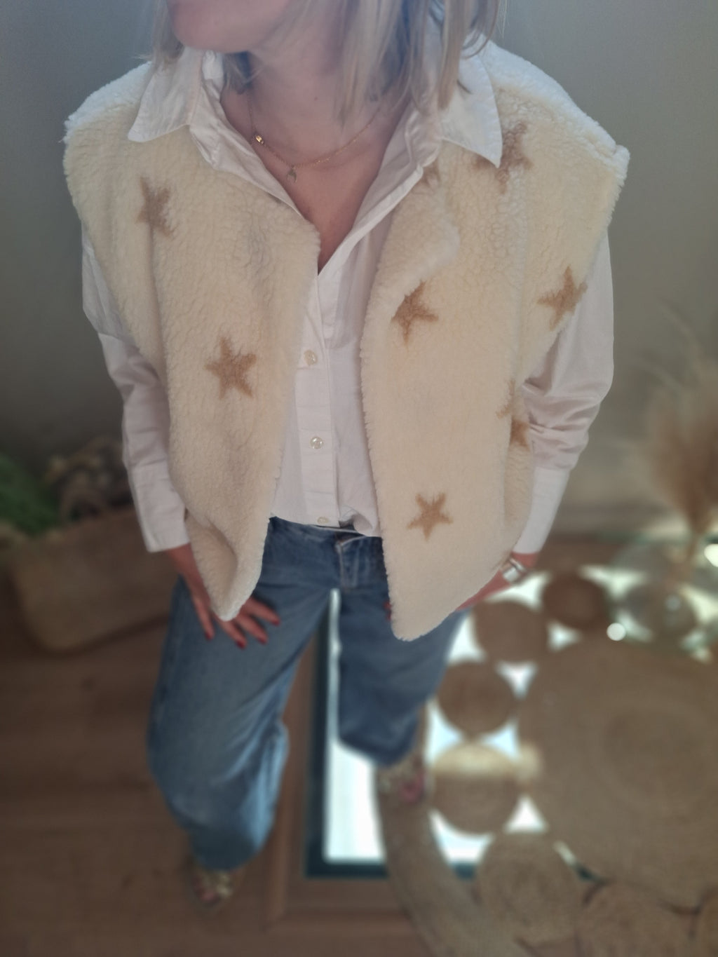 Gilet  Céleste