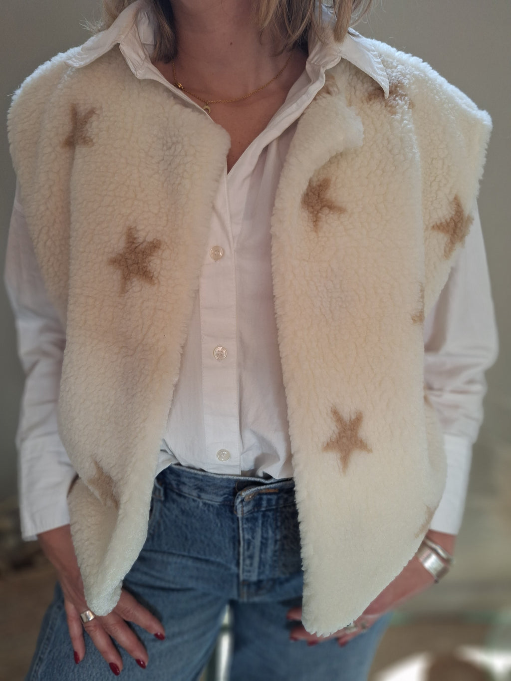 Gilet  Céleste