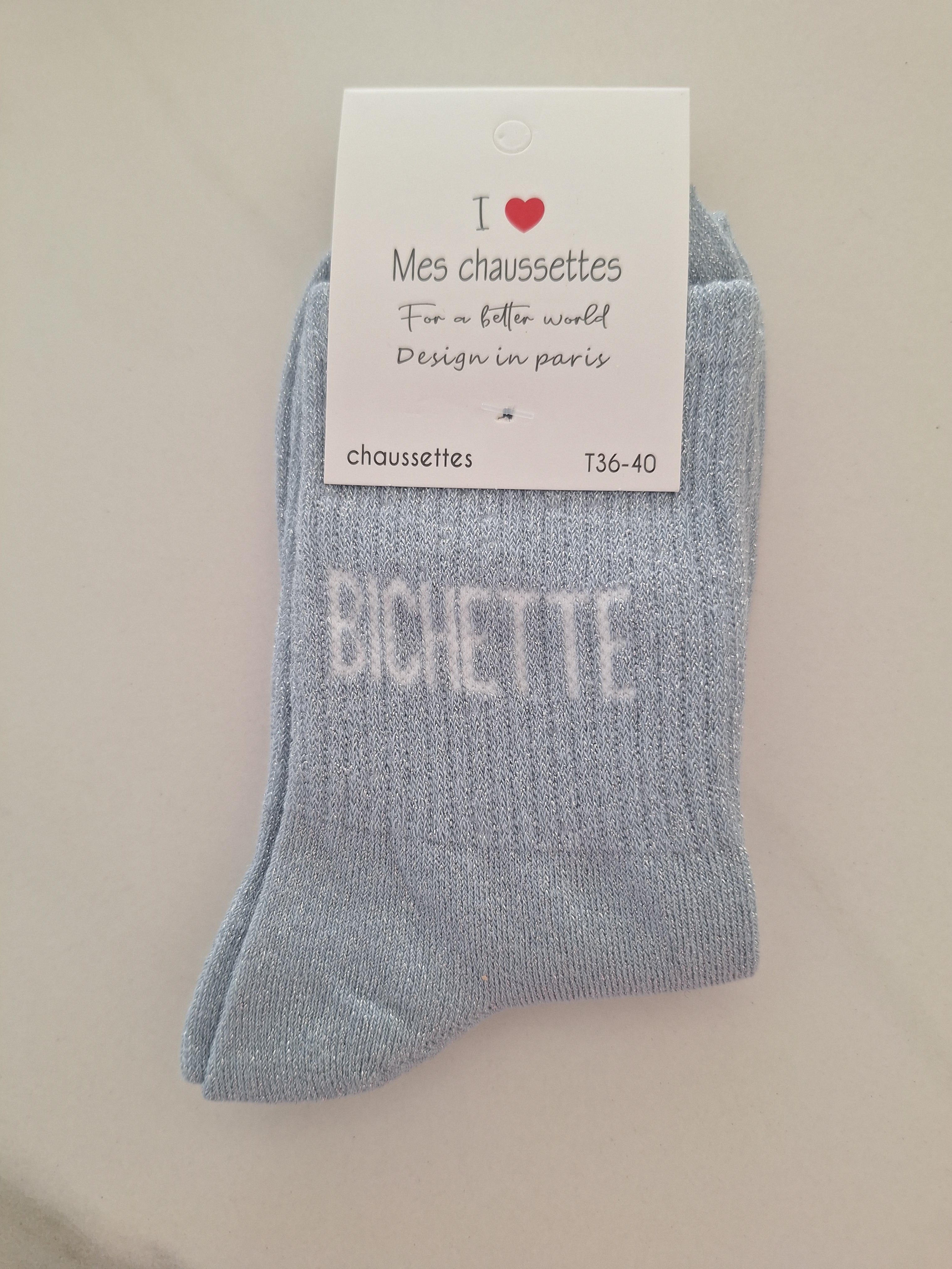 Chaussettes Bichette Paillettes