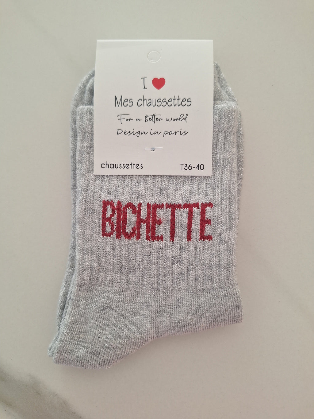 Chaussettes Bichette Paillettes
