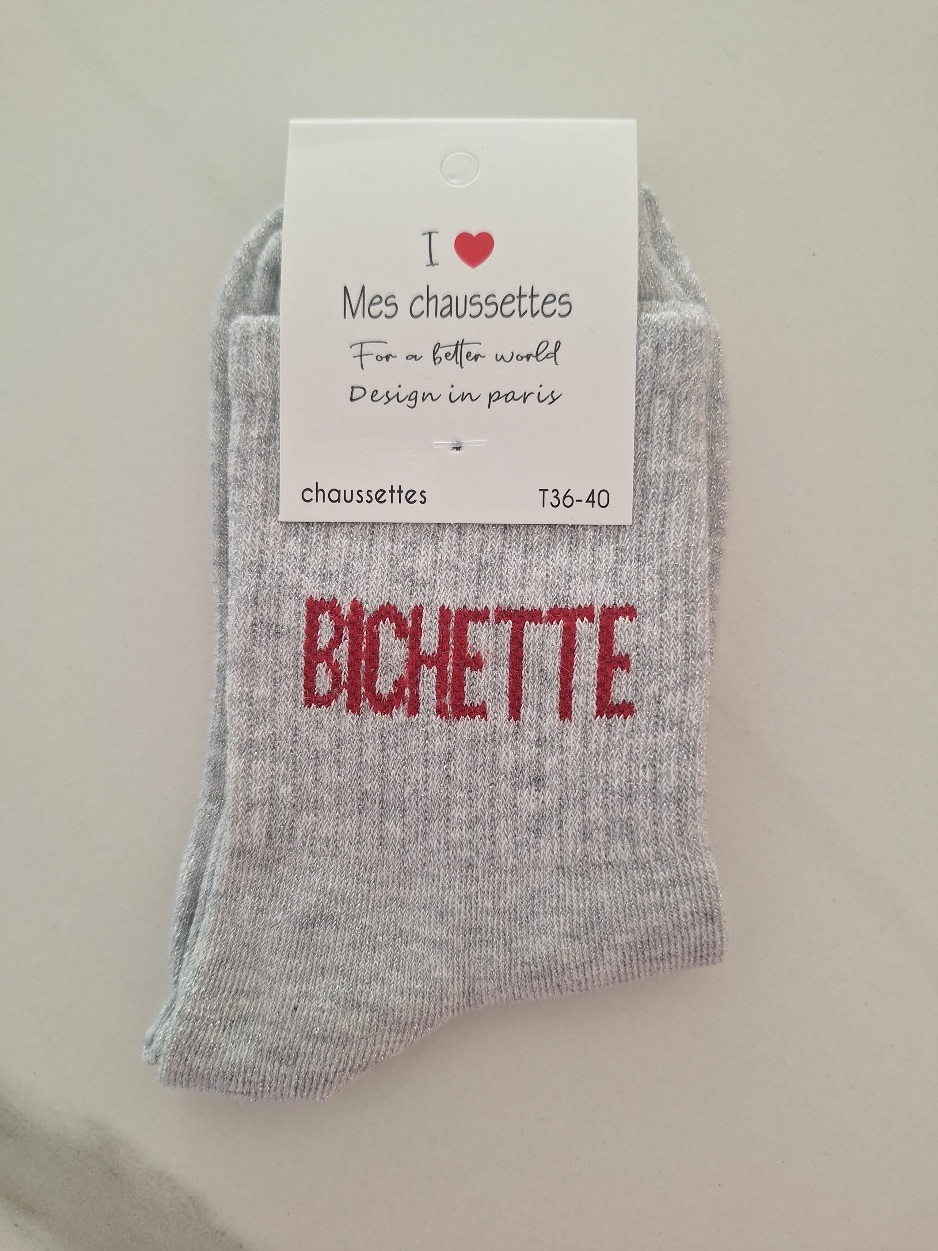 Chaussettes Bichette Paillettes