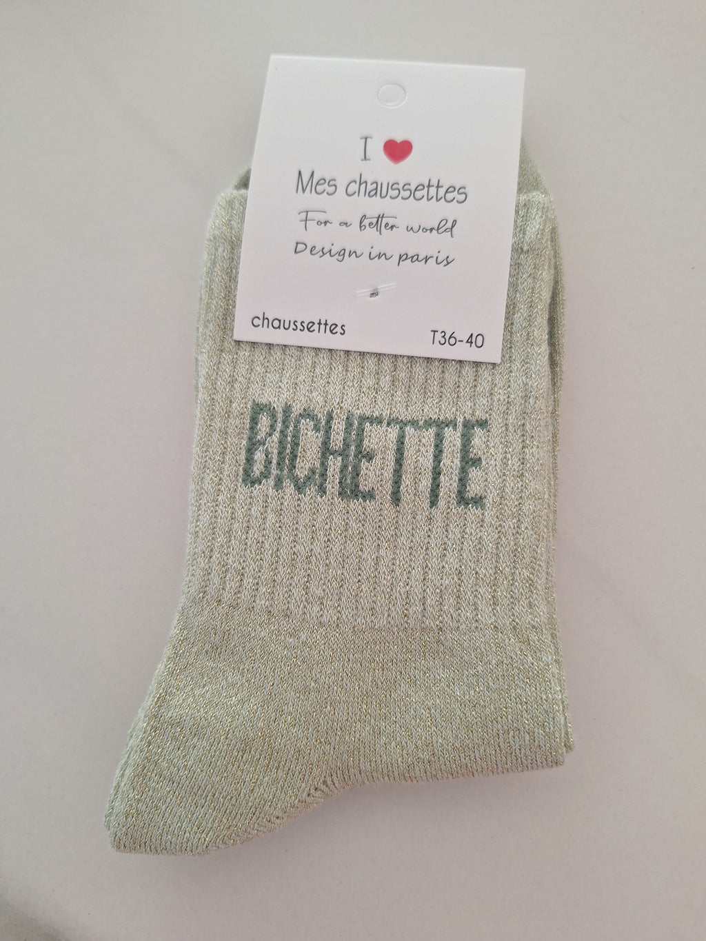 Chaussettes Bichette Paillettes