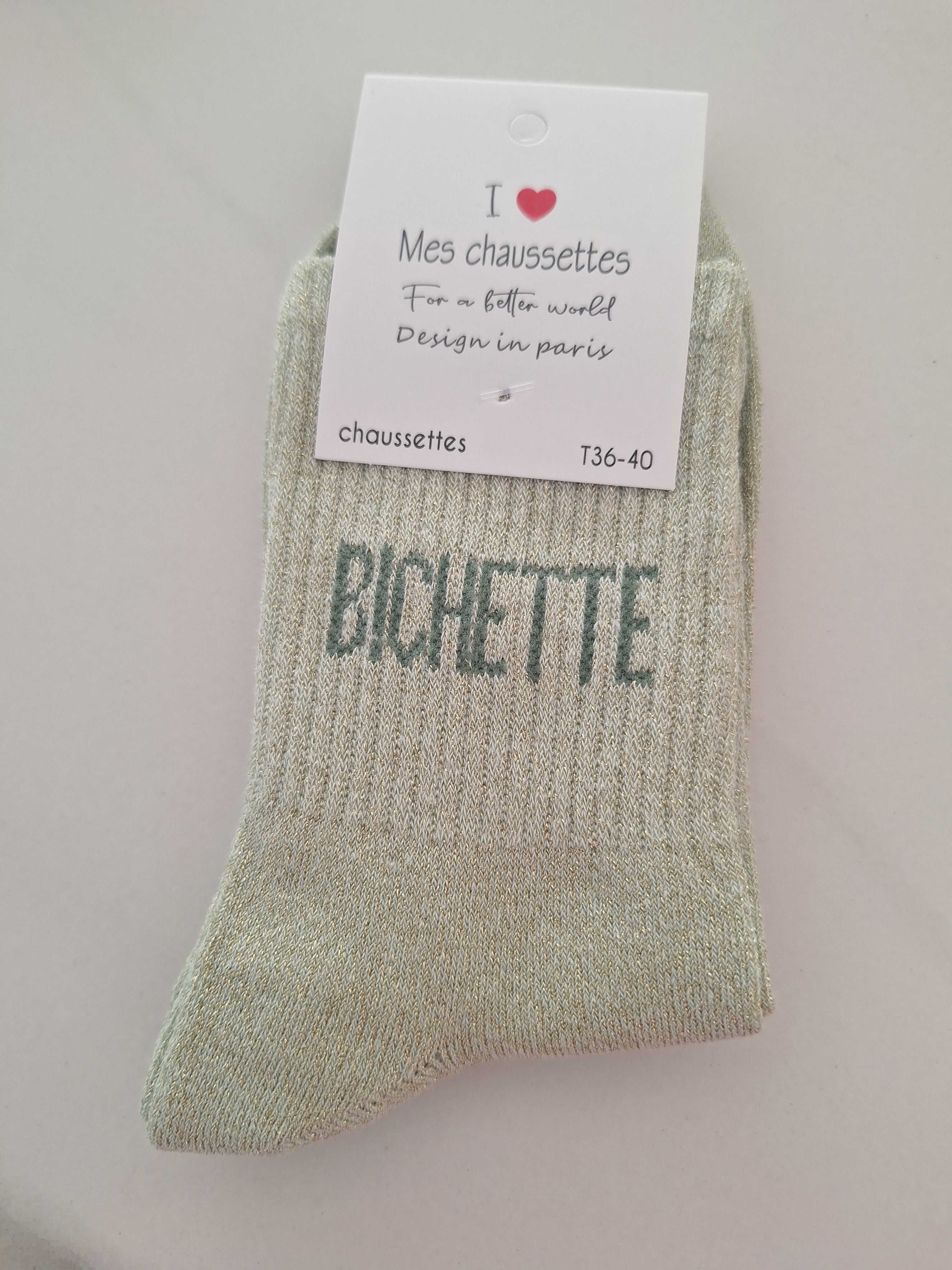 Chaussettes Bichette Paillettes