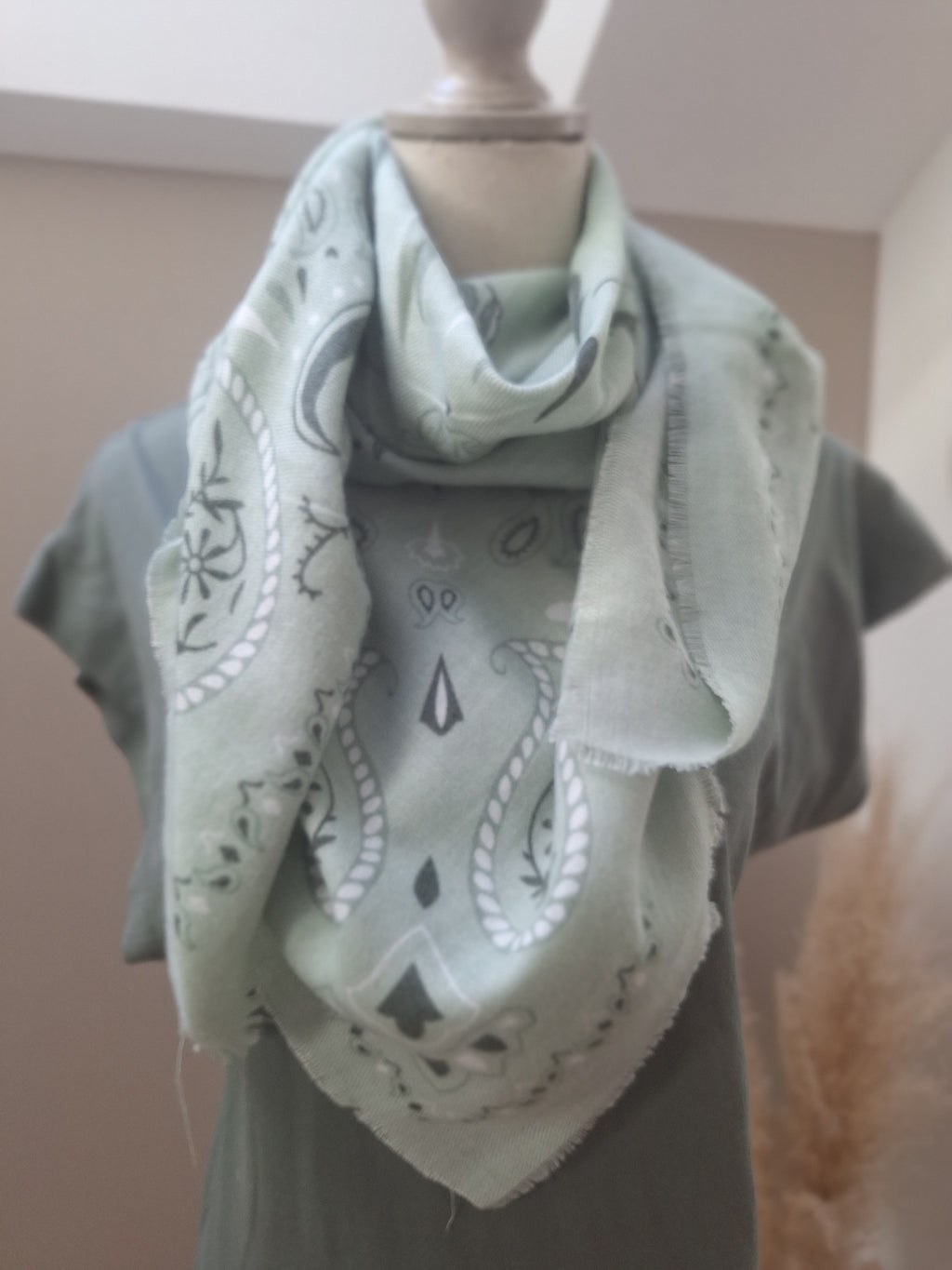 Foulard Carré Paisley