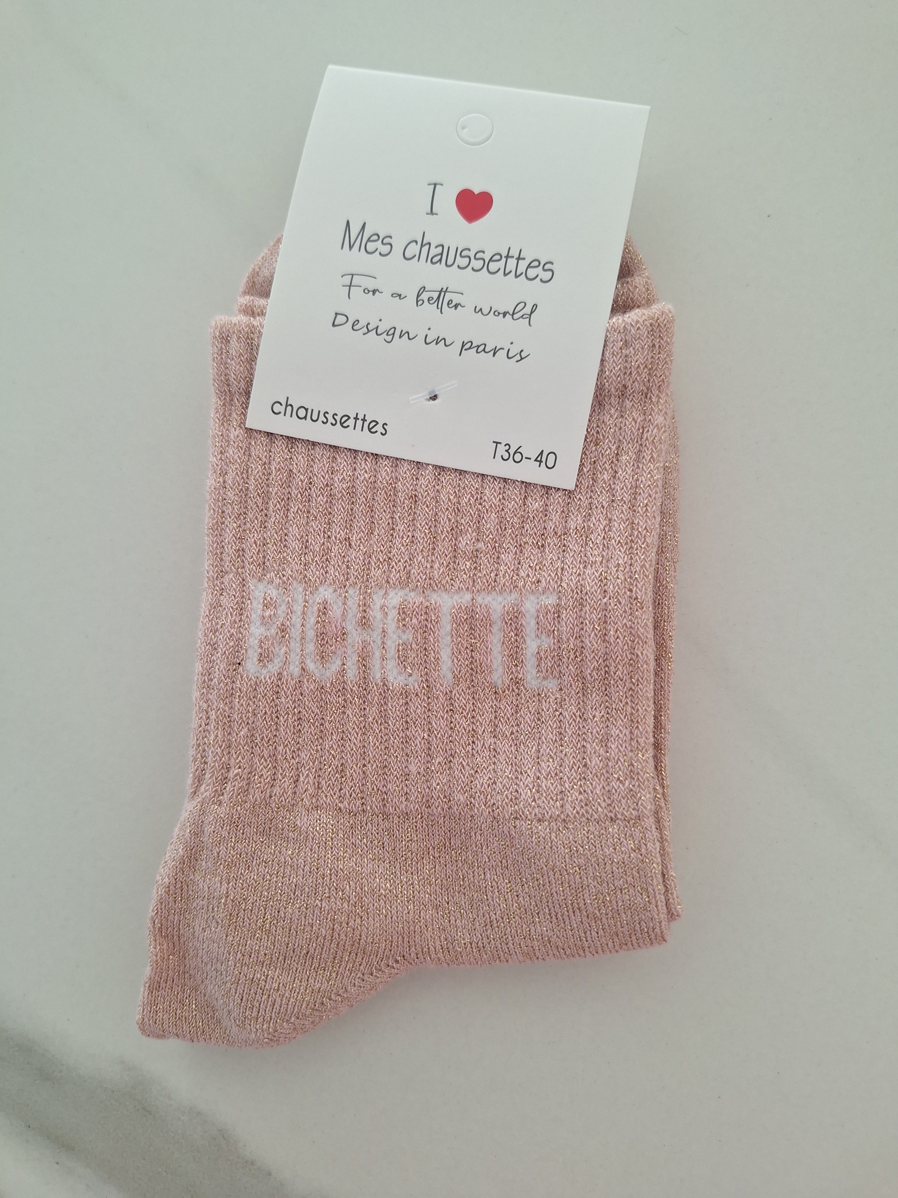 Chaussettes Bichette Paillettes